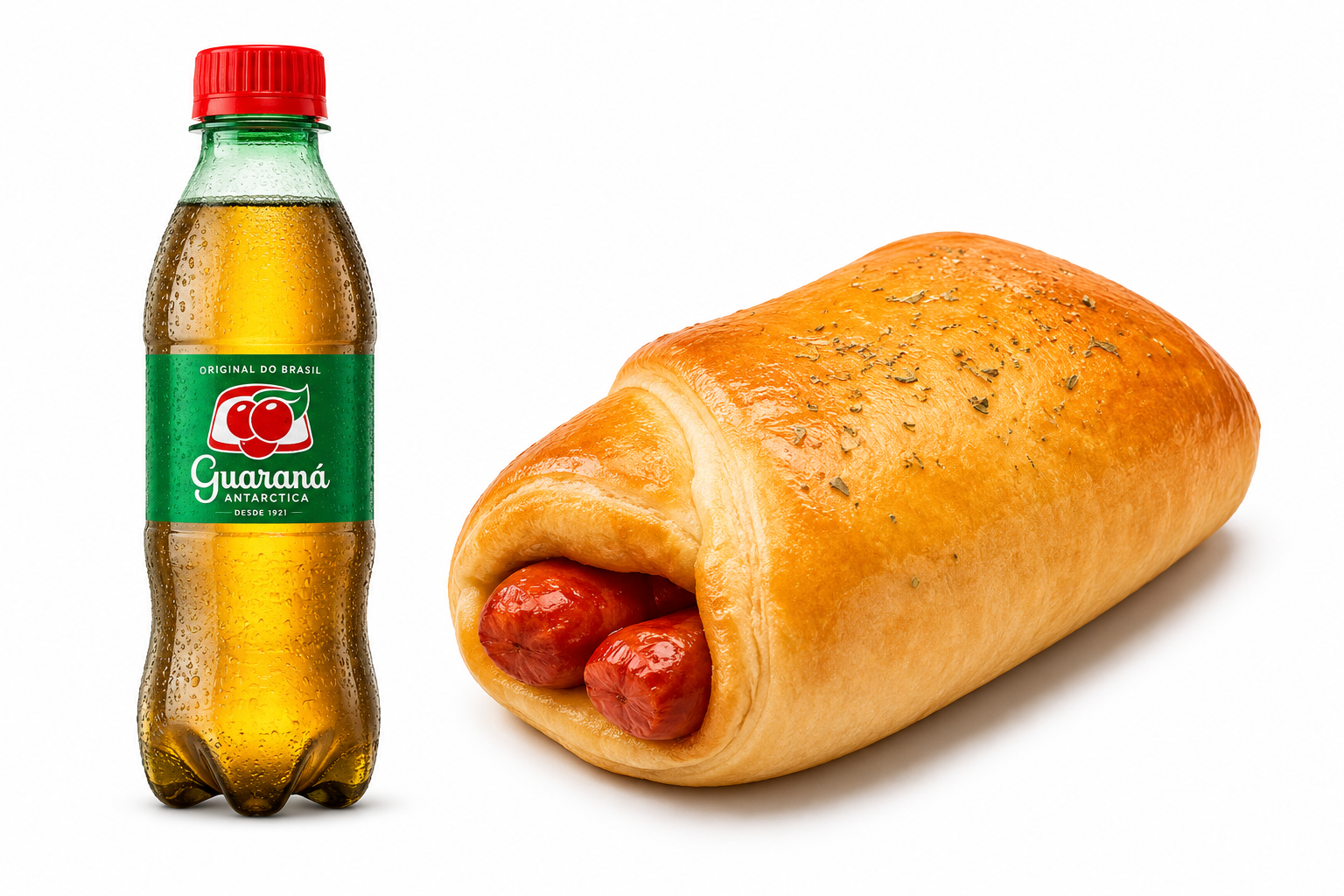 Combo de doguinho com Guarana